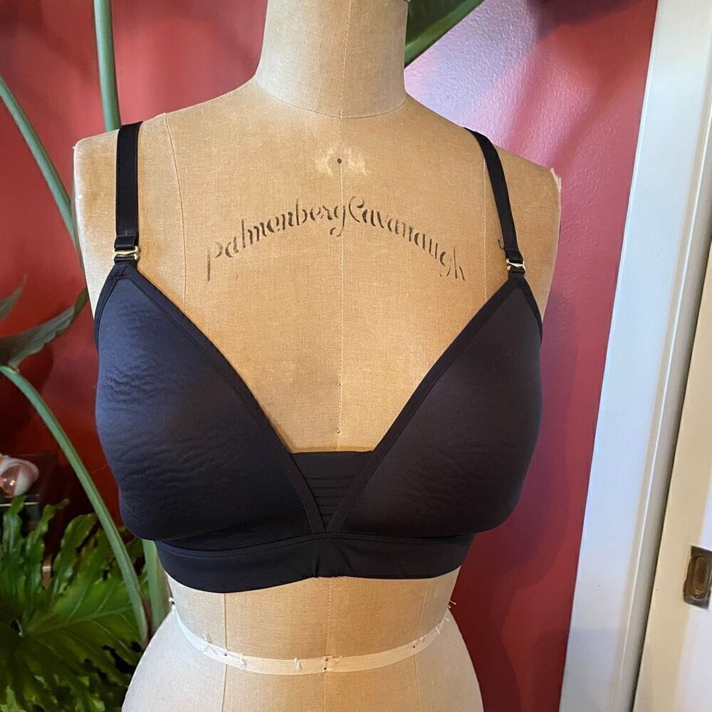 THIRD LOVE | black bra 34E